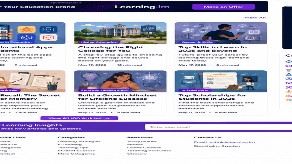 AI-generated education illustration for Choosing the Right College for You